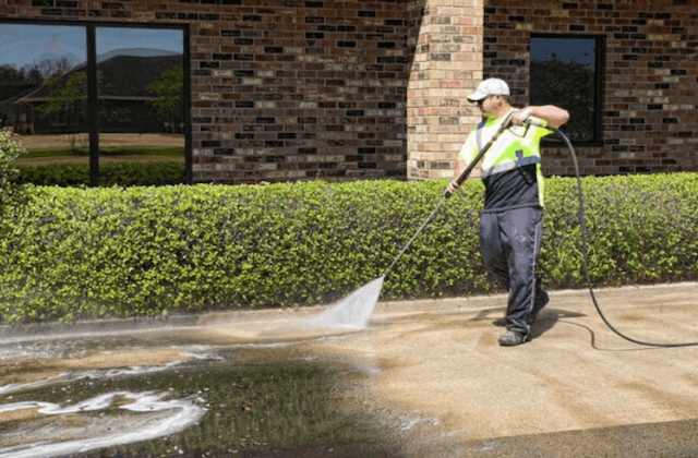 commercial concrete cleaning in pomona